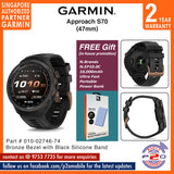 Garmin Approach S70 (47mm/42mm) Premium GPS Golf Watch