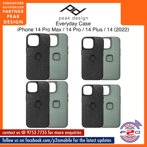 Peak Design Everyday Case for iPhone 14 Pro Max / 14 Pro / 14 Plus / 14 (2022)