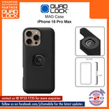 Quad Lock MAG Case / Quad Lock MAG Poncho for iPhone 16 Pro Max