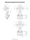 Quad Lock Scooter/Motorcycle Brake Reservoir Mount V2