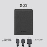 Mazer M-PC35W10.0V3 PowerCharger PD35W, 10000mAh Power Bank
