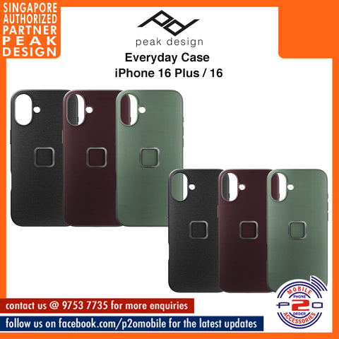 Peak Design Everyday Fabric Case for iPhone 16 Plus / iPhone 16