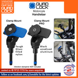 Quad Lock Motorcycle Handlebar Clamp Mount (PRO) / Handlebar Clamp Mount