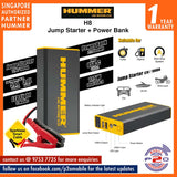 Hummer H8 Jump Starter + Power Bank 7500mAh