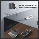 Mazer M-PC35LINK1035 PowerCharge 10000mAh PD35W with Built-in Dual USB-C Cables