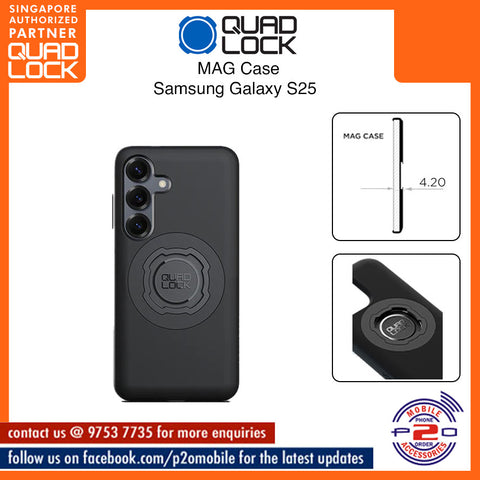 Quad Lock MAG Case / PONCHO Case for Samsung Galaxy S25