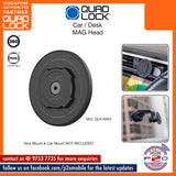 Quad Lock Car/Desk - MAG Head - Magnetic Head (QLH-MAG)