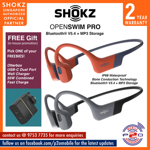 Shokz OpenSwim Pro S710 Bone Conduction Sports Headphones