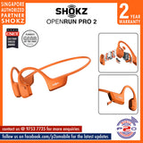 Shokz OpenRun PRO 2 MINI / OpenRun PRO 2 (OpenRun Pro2 MINI) Open Ear Bone Conduction Bluetooth Headset