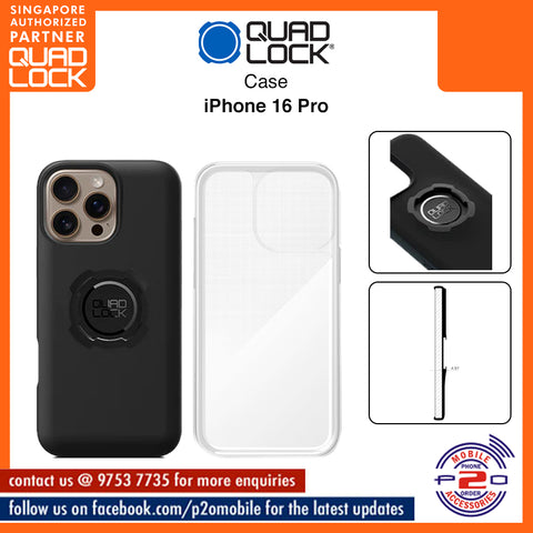 Quad Lock Case / Quad Lock Poncho for iPhone 16 Pro