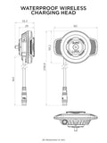 Quad Lock Motorcycle / Cycling - USB Waterproof Wireless Charging Head