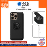 Quad Lock Case / Quad Lock Poncho for iPhone 16 Pro Max
