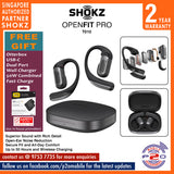 Shokz OpenFit Pro Open-Ear Noise Reduction Earbuds