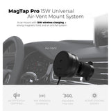 Mazer M-qi2-MagTap720 Air Vent Mount Qi2 Certified 15W Magnetic Wireless Charging