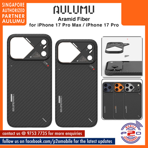 Aulumu A17 Aramid Fiber Ultra Slim Case for iPhone 17 Pro Max / iPhone 17 Pro