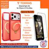 Torras Ostand Spin Air for iPhone 17 Pro Max / iPhone 17 Pro