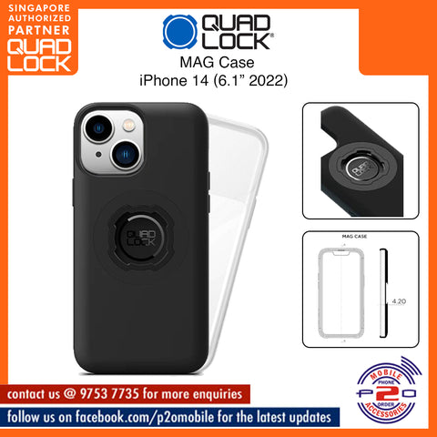 Quad Lock MAG case / Quad Lock MAG Poncho for iPhone 14