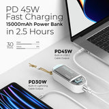 Mazer M-PC45LINK1545 PowerCharge Link 1545 15000mAh PD45W Power Bank