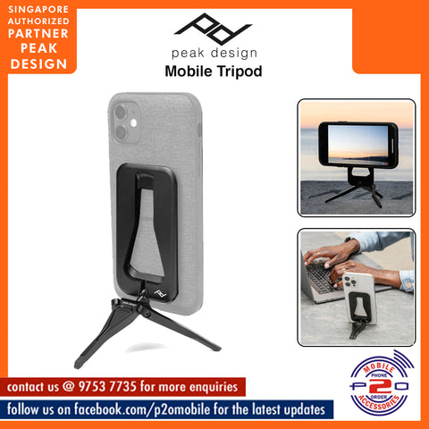 Peak Design Mobile Tripod (SKU: M-TR-AA-BK)