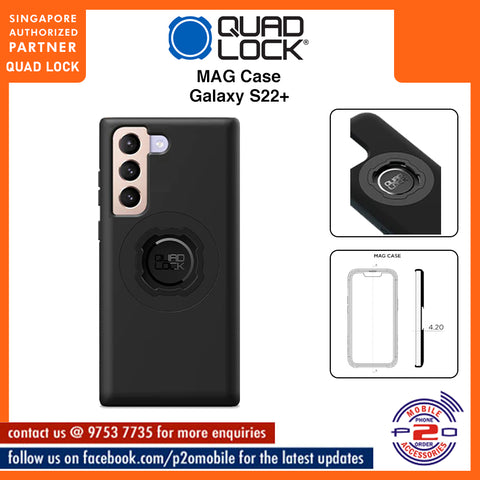 Quad Lock MAG case / MAG Poncho for Samsung Galaxy S22+