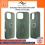 Peak Design Everyday Fabric with LOOP Case for iPhone 16 Pro Max / iPhone 16 Pro
