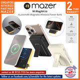 Mazer M-MagAir20 10,000mAh Magnetic Wireless Power Bank
