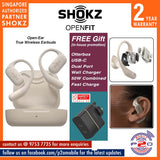 Shokz OpenFIT Open-Ear True Wireless Earbuds