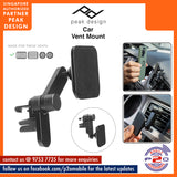 Peak Design Car Vent Mount, SKU # M-CM-AC-BK-1