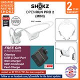 Shokz OpenRun PRO 2 (OpenRun PRO2) /OpenRun PRO 2 MINI Open Ear Bone Conduction Bluetooth Headset