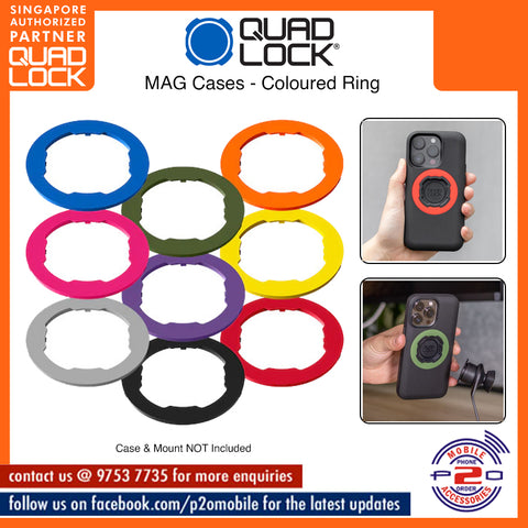 Quad Lock MAG Cases - Coloured Ring