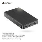 Mazer M-PC35W10.0V3 PowerCharger PD35W, 10000mAh Power Bank