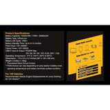 Hummer H4K Heavy Duty Jump Starter + Power Bank 20000mAh