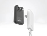Mazer M-G65SLIM2C GaNPrestige Slim 2C 65W GaN Wall Charger With Travel Pins (2 Ports)