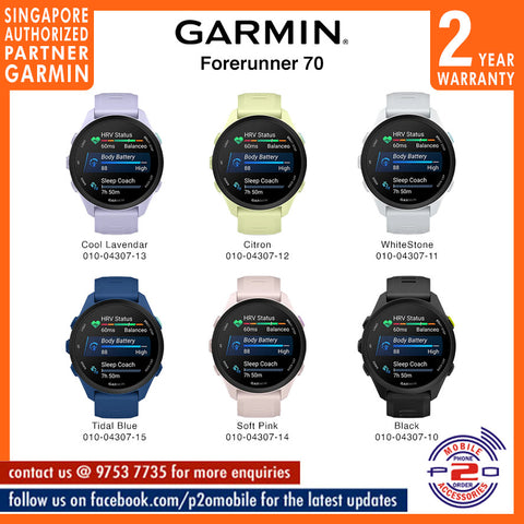 Garmin Forerunner 70 GPS Running Smartwatch