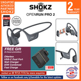 Shokz OpenRun PRO 2 (OpenRun PRO2) /OpenRun PRO 2 MINI Open Ear Bone Conduction Bluetooth Headset