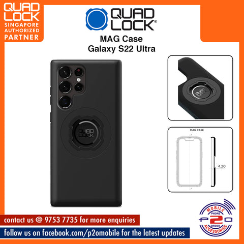 Quad Lock MAG case / MAG Poncho for Samsung Galaxy S22 Ultra