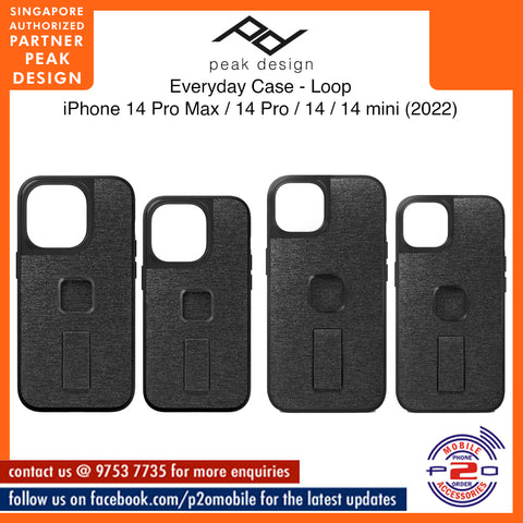 Peak Design Everyday Case with Loop for iPhone 14 Pro Max / 14 Pro / 14 Plus / 14 (2022)