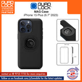 Quad Lock MAG Case / Quad Lock MAG Poncho for iPhone 15 Plus (6.7" 2023)