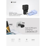 Mazer M-IFTravel530 InfiniteTravel Pocket 30W Universal Travel Charger