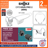 Shokz OpenRun PRO 2 MINI / OpenRun PRO 2 (OpenRun Pro2 MINI) Open Ear Bone Conduction Bluetooth Headset