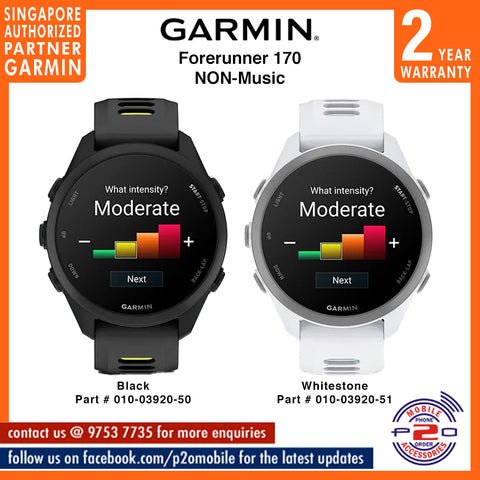 Garmin Forerunner 170 (NON-Music) GPS Running Smartwatch