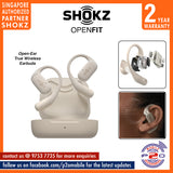 Shokz OpenFIT Open-Ear True Wireless Earbuds