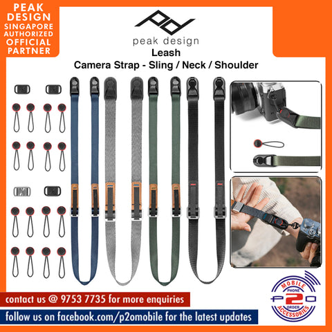 Peak Design Leash Camera Strap Sling / Neck / Shoulder