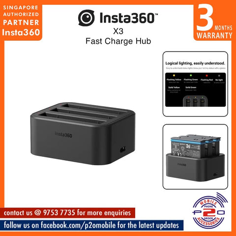 Insta360 X3 Fast Charge Hub