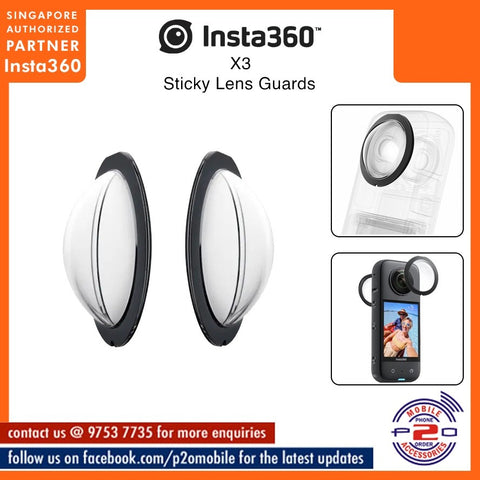 Insta360 X3 Sticky Lens Guards