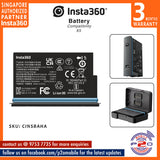 Insta360 X5 Battery, SKU: CINSBAHA