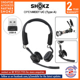 Shokz OpenMeet / OpenMeet UC (USB-C) / OpenMeet UC (Type-A) Open-Ear Wireless Headset