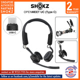 Shokz OpenMeet / OpenMeet UC (USB-C) / OpenMeet UC (Type-A) Open-Ear Wireless Headset