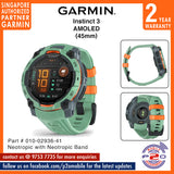 Garmin Instinct 3 (45 mm) AMOLED Rugged GPS Smartwatch