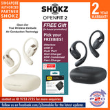 Shokz OpenFIT 2 Open-Ear Air Conduction Technology True Wireless Earbuds